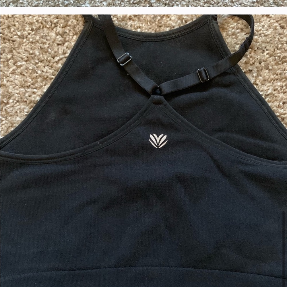 Forever21 Black Ribbed Crop Tank Top - Picture 5 of 5